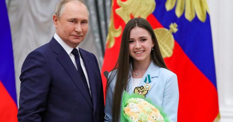 Фигуристка Камила Валиева посетила инаугурацию президента РФ Владимира… 