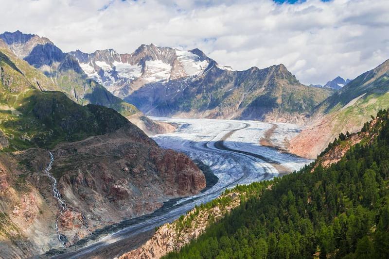 Ледники в Швейцарии за два года потеряли десять процентов… 
