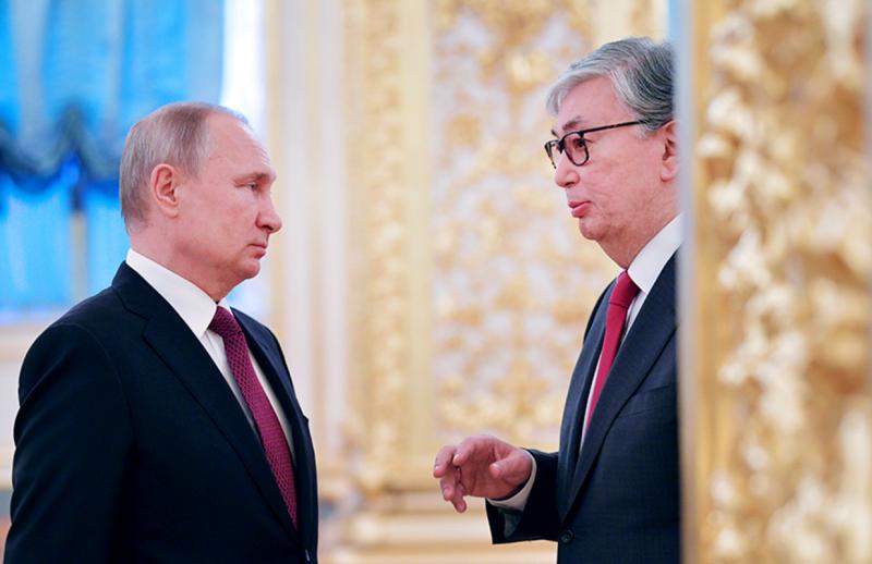 Путин посетит Казахстан и встретится с Токаевым