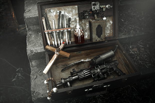 Набор для охоты на вампиров XIX века выставили на аукцион в Великобритании