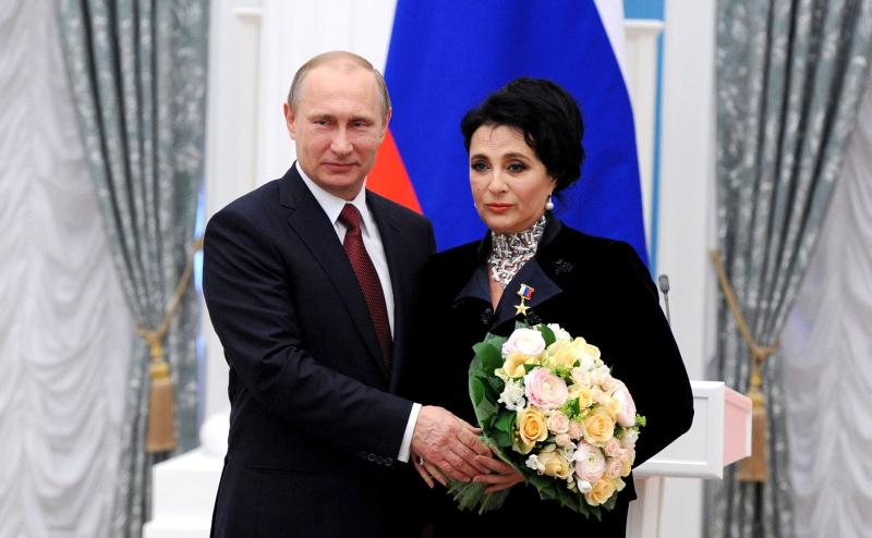 Владимир Путин наградил Ирину Винер орденом «За заслуги перед Отечеством» I… 