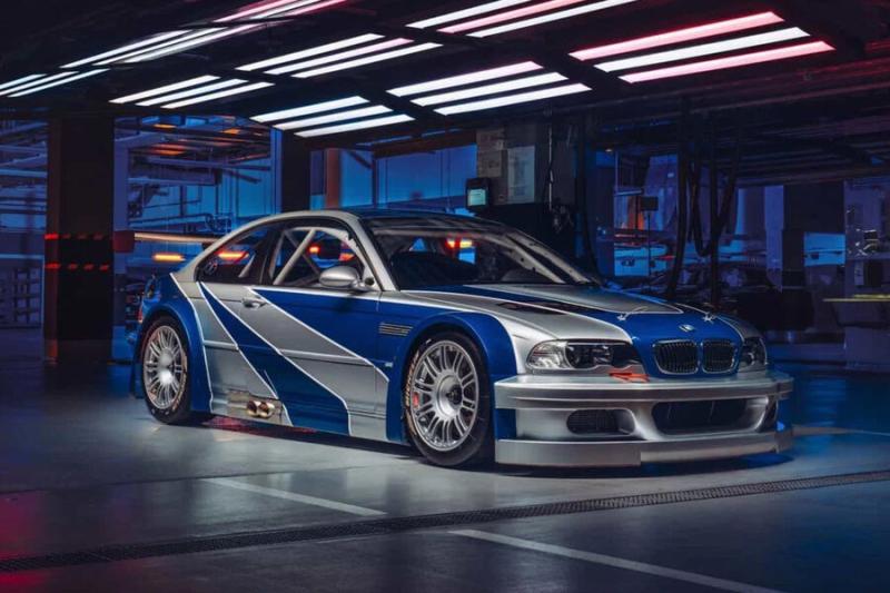 BMW воссоздала гоночный болид M3 GTR из игры NFS