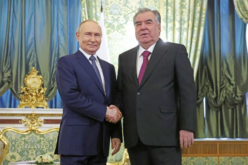 Путин: Россия и Таджикистан работают над улучшением взаимной торговли