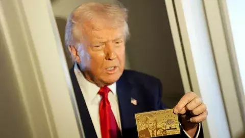 Трамп раскрыл дизайн золотой карты за $5 млн для получения гражданства