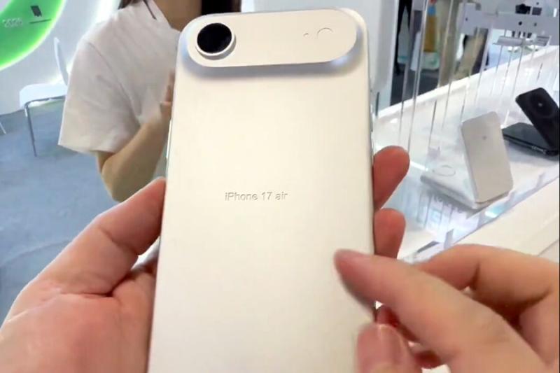 Majin Bu: китайские магазины начали показывать макеты iPhone 17 Air