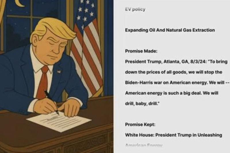 Белый дом запустил музыкальный стрим в стиле Lofi Girl с рисованным Трампом