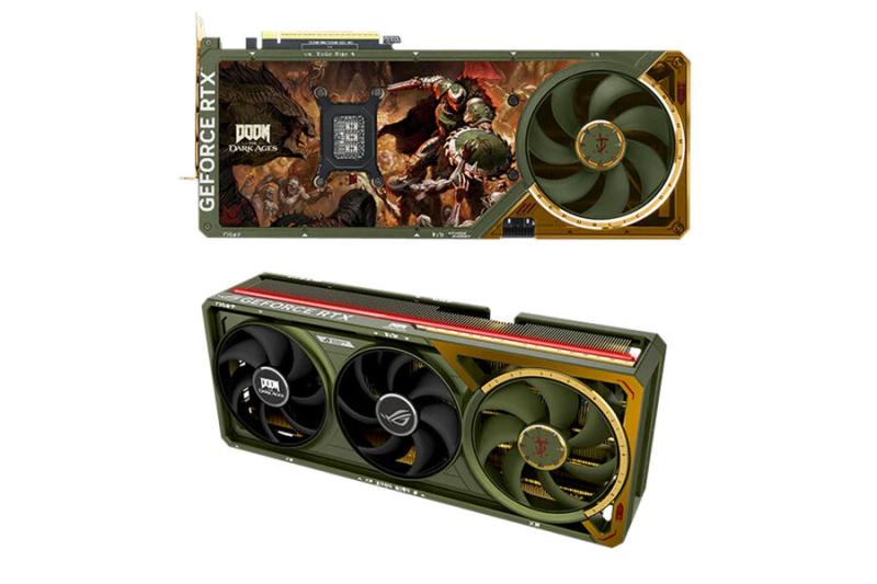 Эксклюзивную видеокарту GeForce RTX 5080 Doom Edition оценили в 160 тысяч рублей
