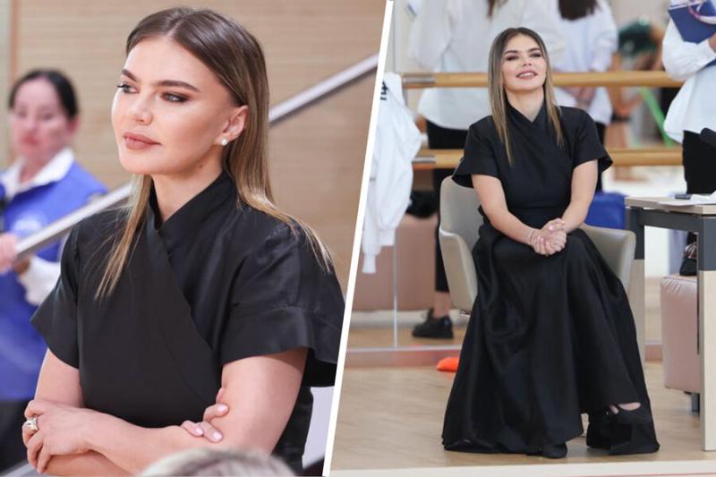 Гимнастка Алина Кабаева снялась в платье и серьгах с… 