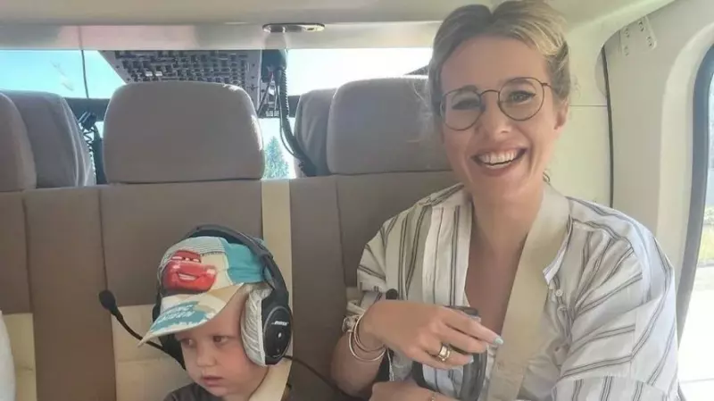 Бизнесвумен Ксения Собчак опубликовала редкое видео с сыном Платоном