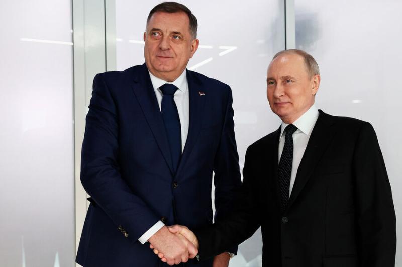 Милорад Додик заявил, что его впечатлила аналитика в речи Путина на Валдае