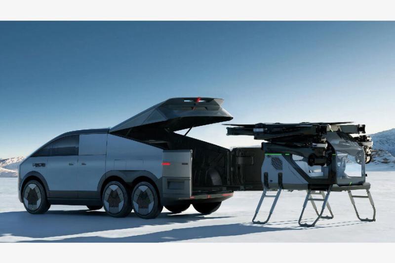 В КНР с конвейера сошел первый летающий автомобиль XPeng