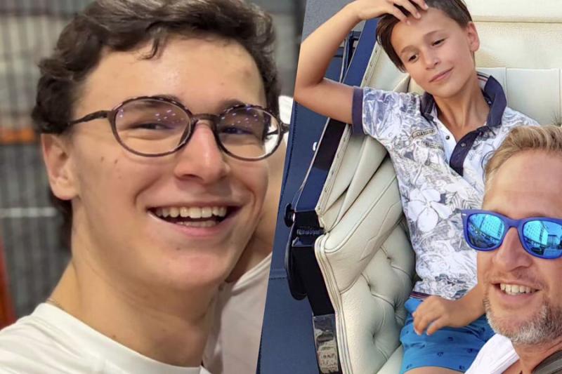 Актер Оскар Кучера поделился редкими кадрами с сыном