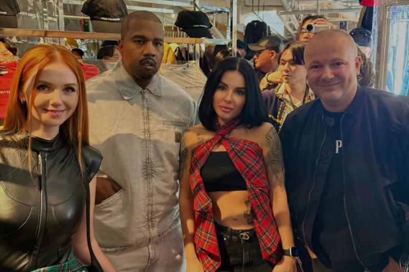 Певица Юлия Волкова опубликовала фото с Канье Уэстом в Японии