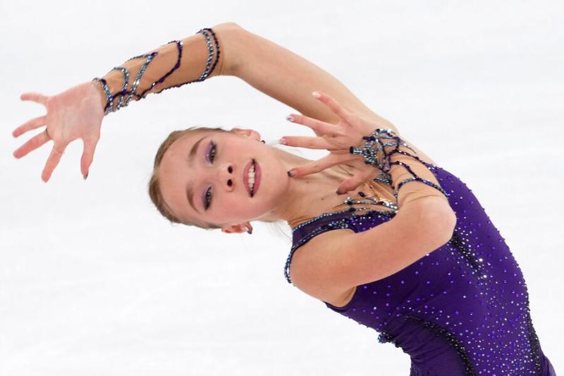 Фигуристка Двоеглазова стала чемпионкой России по прыжкам среди женщин