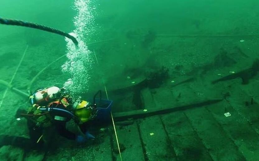 В Дании обнаружен военный корабль, затонувший более двухсот лет назад